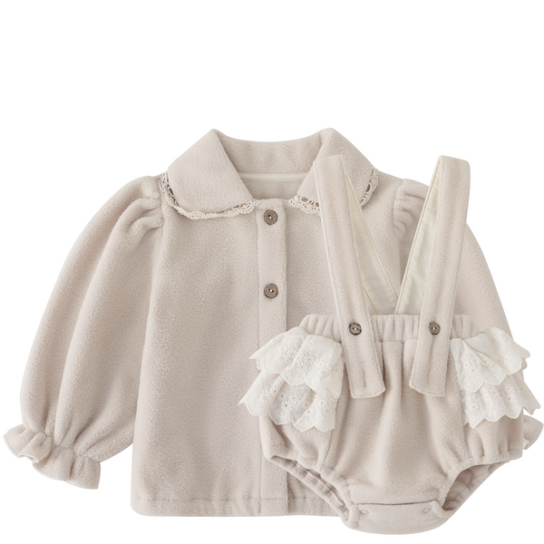 Jacket and romper set