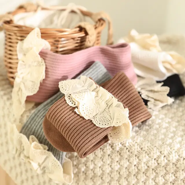 Knee Socks with Lace