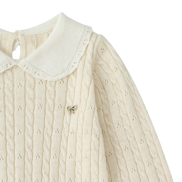 Beige Knitted Jumper