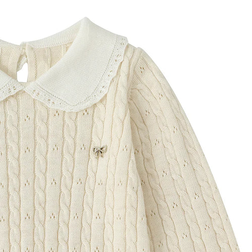 Beige Knitted Jumper