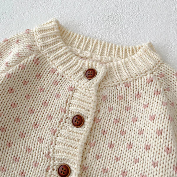 Knitted Heart Jumper