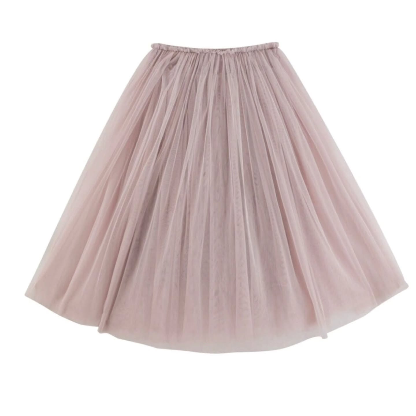 Tulle maxi skirt