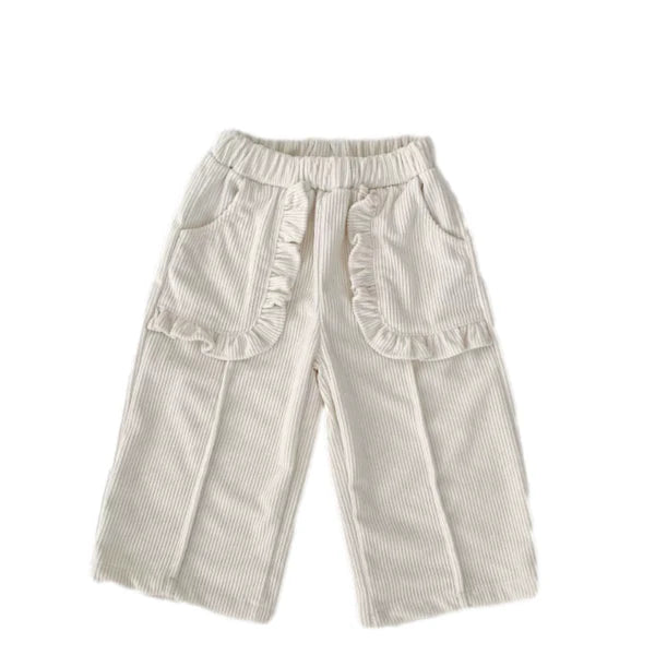 Ivory Corduroy Trousers