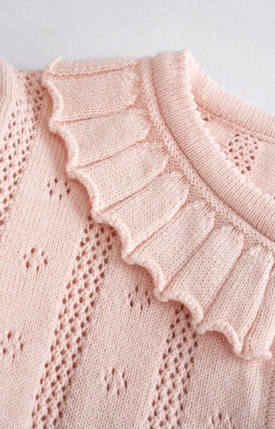 Pink Knitted Sweater