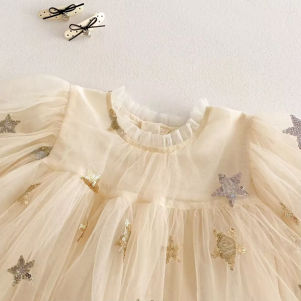 Ivory Starry Dress