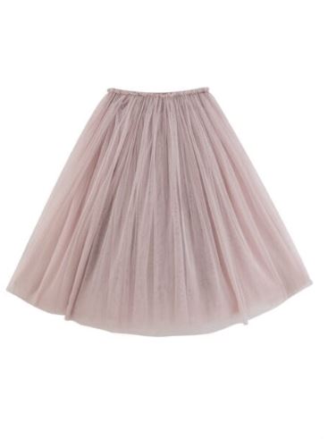 Tulle maxi skirt